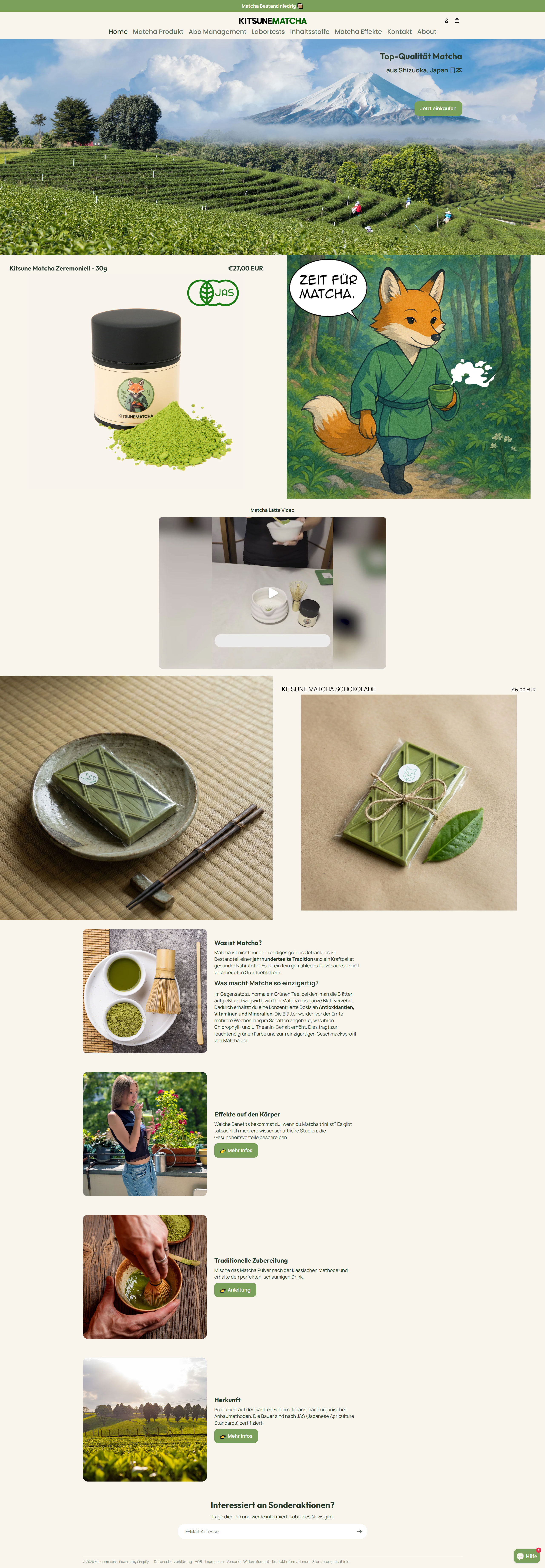 Kitsune Matcha; Co. Realty